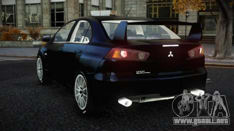 Mitsubishi Lancer Evolution X Ovoy para GTA 4