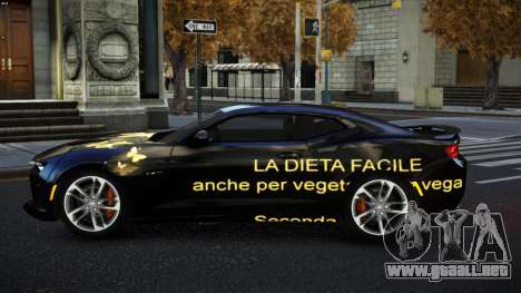 Chevrolet Camaro Musolie S10 para GTA 4