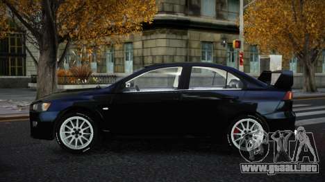 Mitsubishi Lancer Evolution X Ovoy para GTA 4