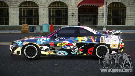 Nissan Skyline R33 Hacoley S10 para GTA 4