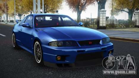 Nissan Skyline R33 Hacoley para GTA 4