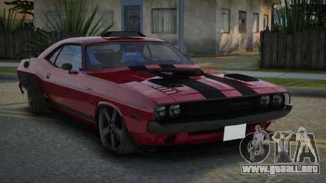 Dodge Challenger RT DTX para GTA San Andreas