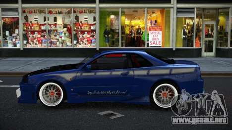 Nissan Skyline R34 Mero para GTA 4