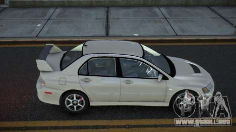 Mitsubishi Lancer Evolution VIII Mevozut para GTA 4