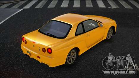 Nissan Skyline R34 Mijbuxaci para GTA 4
