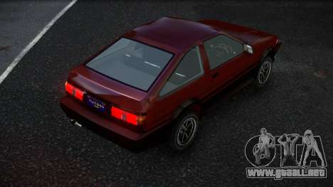 Toyota AE86 Ruipe para GTA 4