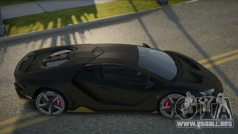 Lamborghini Centenario 17th para GTA San Andreas