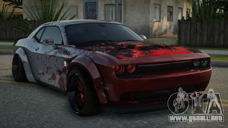 Dodge Challenger Hellcat Leyky para GTA San Andreas