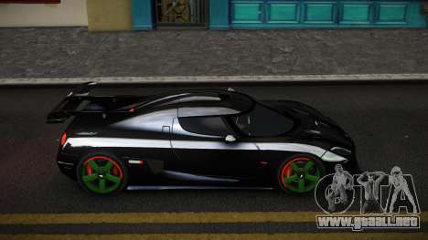 Koenigsegg Agera Carva para GTA 4