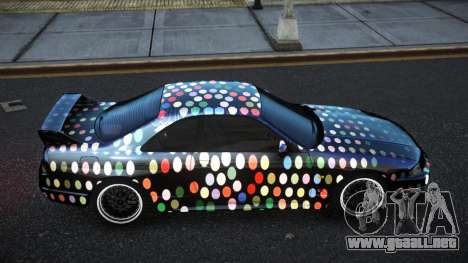 Nissan Skyline R33 Hacoley S2 para GTA 4