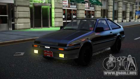 Toyota AE86 Wuhazutec para GTA 4