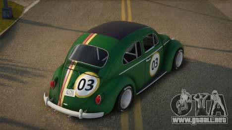 Volkswagen Beetle 63th para GTA San Andreas