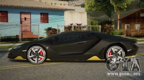 Lamborghini Centenario 17th para GTA San Andreas