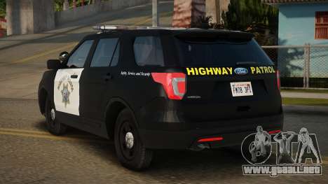 Ford Explorer Police 16th para GTA San Andreas