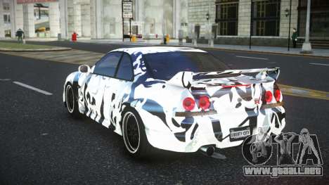 Nissan Skyline R33 Hacoley S12 para GTA 4