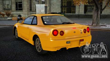 Nissan Skyline R34 Mijbuxaci para GTA 4