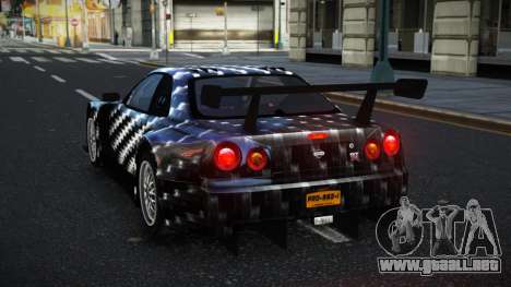 Nissan Skyline R34 Jagrao S10 para GTA 4