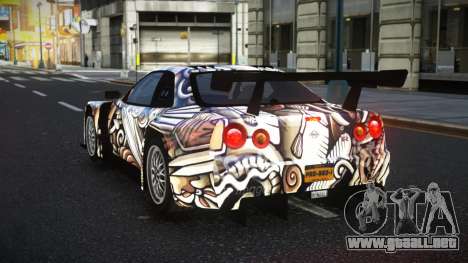Nissan Skyline R34 Jagrao S11 para GTA 4