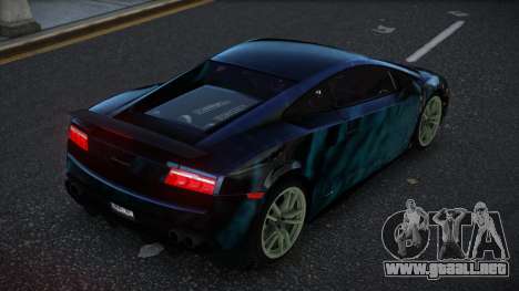 Lamborghini Gallardo Exchron S13 para GTA 4