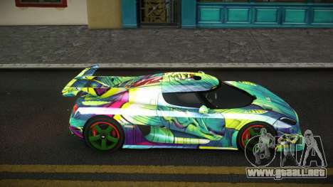 Koenigsegg Agera Carva S5 para GTA 4