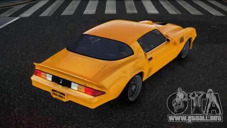 Chevrolet Camaro Z28 Choni para GTA 4