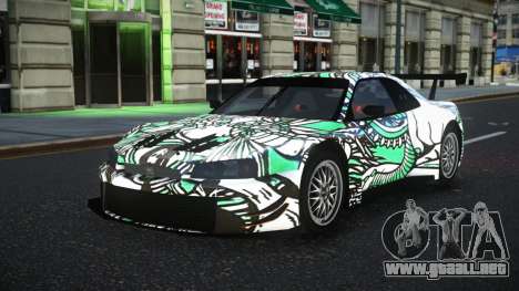 Nissan Skyline R34 Jagrao S4 para GTA 4