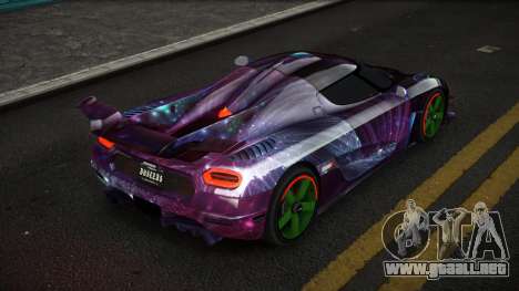 Koenigsegg Agera Carva S3 para GTA 4