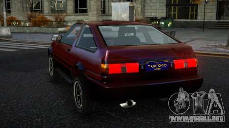 Toyota AE86 Ruipe para GTA 4