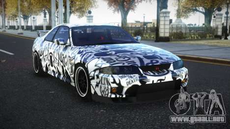 Nissan Skyline R33 Hacoley S13 para GTA 4
