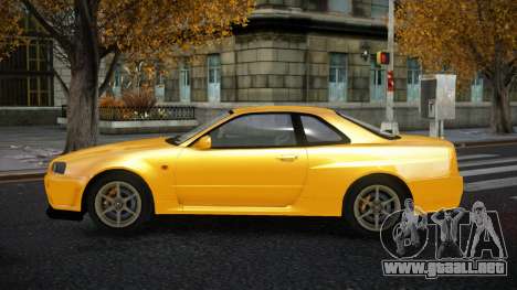 Nissan Skyline R34 Mijbuxaci para GTA 4