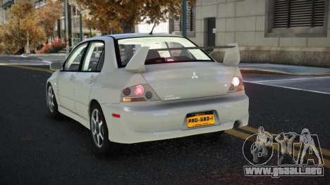 Mitsubishi Lancer Evolution VIII Mevozut para GTA 4