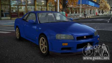 Nissan Skyline R34 Cuzdu para GTA 4