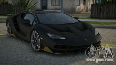 Lamborghini Centenario 17th para GTA San Andreas