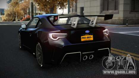 Subaru BRZ Pebe para GTA 4
