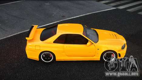 Nissan Skyline R34 Zecape para GTA 4