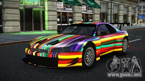 Nissan Skyline R34 Jagrao S8 para GTA 4