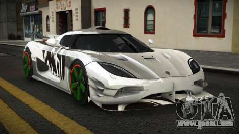 Koenigsegg Agera Carva S8 para GTA 4