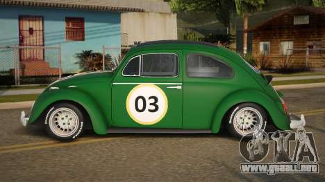 Volkswagen Beetle 63th para GTA San Andreas