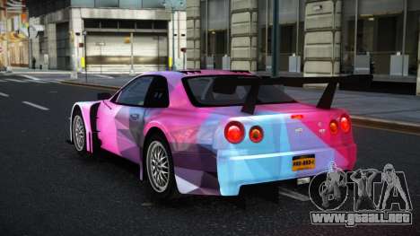 Nissan Skyline R34 Jagrao S1 para GTA 4