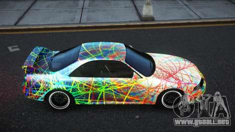 Nissan Skyline R33 Hacoley S8 para GTA 4