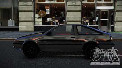 Toyota AE86 Wuhazutec para GTA 4