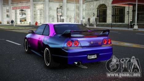 Nissan Skyline R33 Hacoley S5 para GTA 4