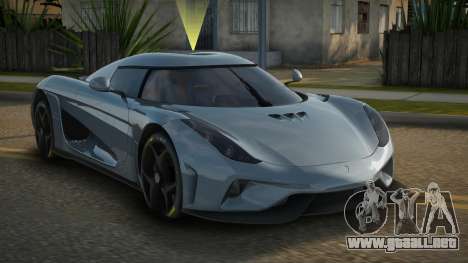 Koenigsegg Regera Catison para GTA San Andreas