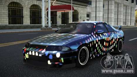 Nissan Skyline R33 Hacoley S2 para GTA 4