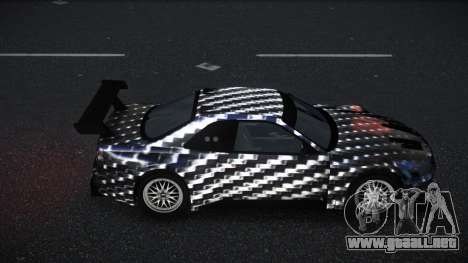 Nissan Skyline R34 Jagrao S10 para GTA 4