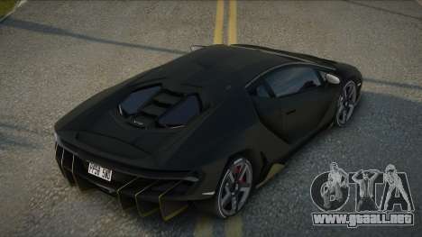 Lamborghini Centenario 17th para GTA San Andreas