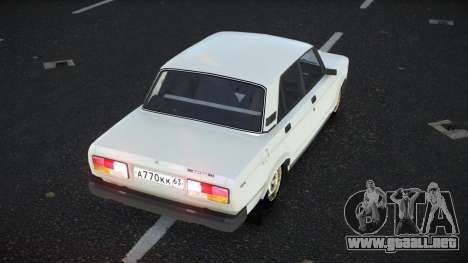 VAZ 2107 Lelihuye para GTA 4