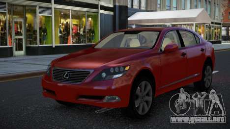 Lexus LS 600h Nute para GTA 4
