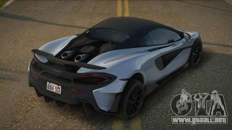 McLaren 600LT Mebri para GTA San Andreas