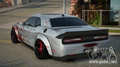 Dodge Challenger Hellcat Leyky para GTA San Andreas